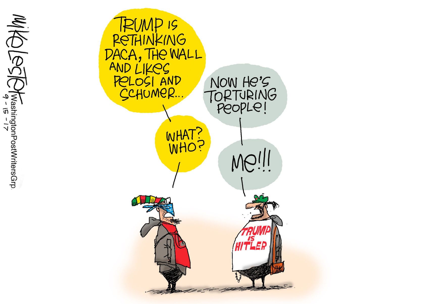 Mike Lester cartoon